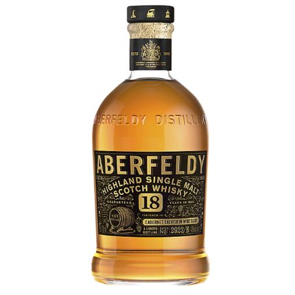 Aberfeldy 18 Year Old Scotch Whisky Finished in Cabernet Sauvignon Wine Casks