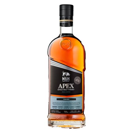 M&H Distillery Apex Small Batch Dead Sea Non Chill Filtered Single Malt Whiskey