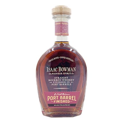 Isaac Bowman Port Barrel Finished Bourbon Whiskey