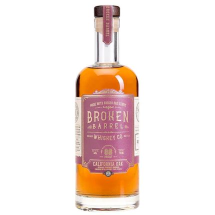 Broken Barrel California Oak Bourbon Whiskey