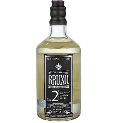 Bruxo Mezcal Artesanal No. 2 Espadin Barril Pechuga De Maguey