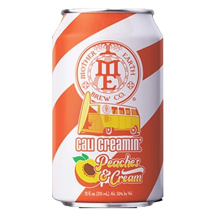 Mother Earth Cali Creamin' Peaches & Cream 6pack