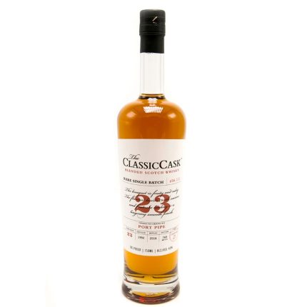 Classic Cask 23 Yr Port Pipe Finished Single Malt Scotch