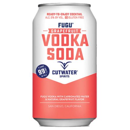 Cutwater Grapefruit Vodka Soda Cocktail
