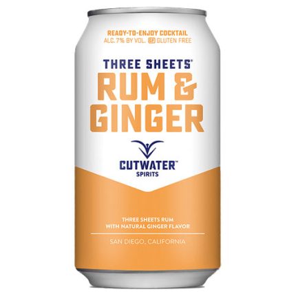 Cutwater Three Sheets Rum & Ginger Cocktail