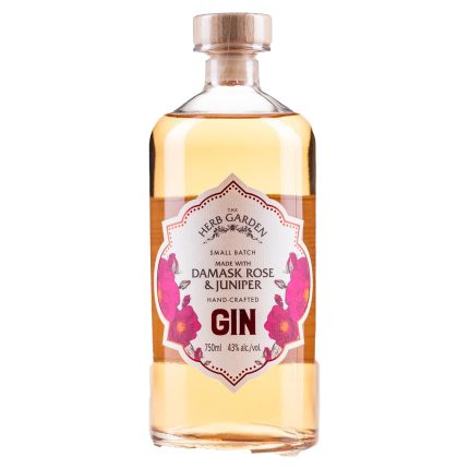 The Herb Garden Damask & Juniper Rose Gin