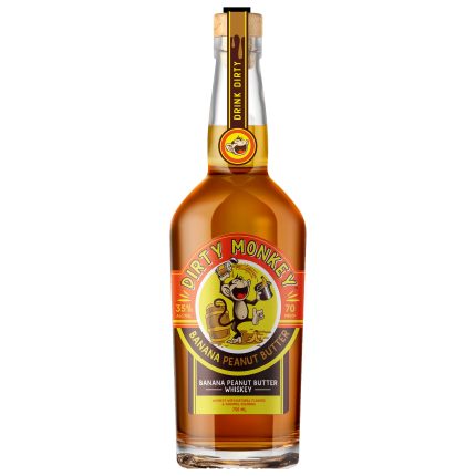 Dirty Monkey Banana Peanut Butter Whiskey