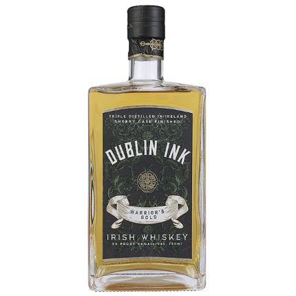 Dublin Ink Warriors Gold Sherry Cask Irish Whiskey