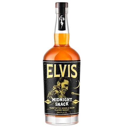 Elvis Midnight Snack Peanut Butter, Banana & Bacon Flavored Whiskey