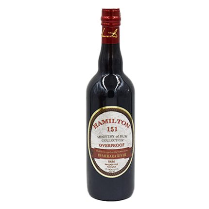 Hamilton Demerara  151 Overproof Rum