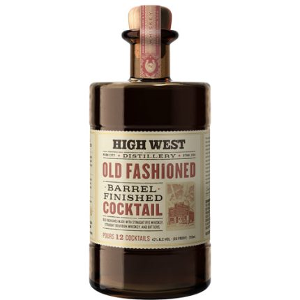 High West Barrel Finished Old Fashioned Cocktail