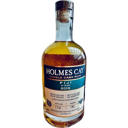 Holmes Cay Single Cask Fiji 2015 9 Year - Rum Curious/Rum Summit Private Cask
