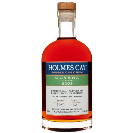 Holmes Cay Guyana Uitvlugt 2003 Rum