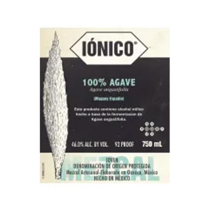 Ionico Mezcal Maguey Espadin Joven Mezcal
