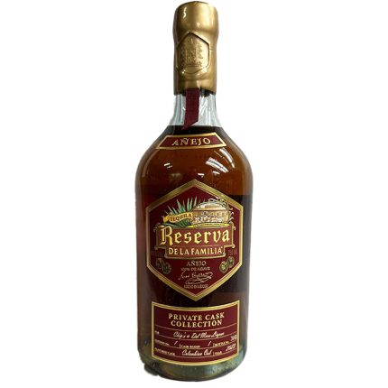 Jose Cuervo Reserva De La Familia Chips/Del Mesa Private Cask Collection Blend 1 Añejo Tequila