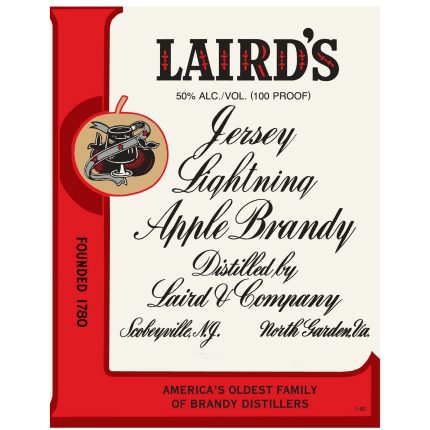 Laird's Straight Apple Brandy