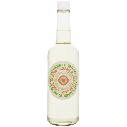 Letherbee Distillers Vernal Peach & Basil Flavored Gin