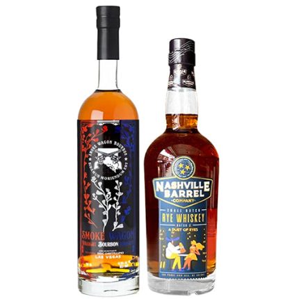 M.G.P Bundle - Smoke Wagon Straight Bourbon  RWB/ Nashville Barrel Company Rye