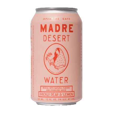 Madre Desert Water Prickly Pear & Lemon 4pk