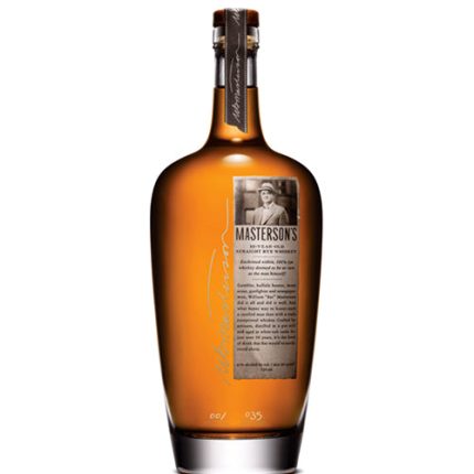 MASTERSON'S STRAIGHT RYE WHISKEY 10 YR