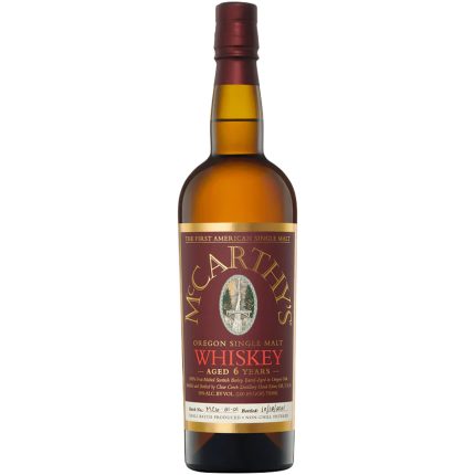 McCarthy's 6 Year Old Oregon Single Malt Whiskey