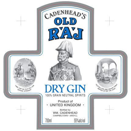 Cadenhead's Blue Old Raj Dry Gin