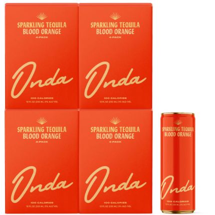 Onda Sparkling Tequila Blood Orange 4pk