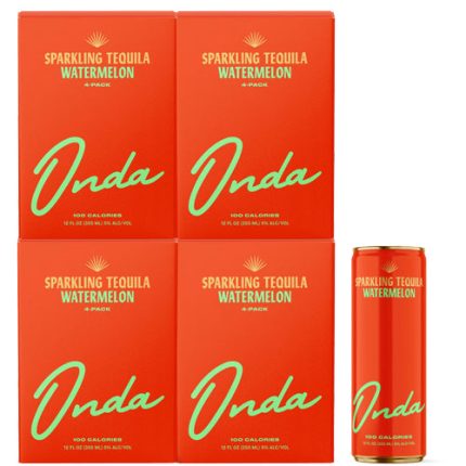 Onda Sparkling Tequila Watermelon 4pk