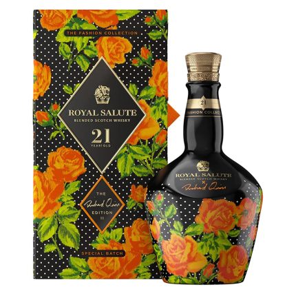 Chivas Regal Royal Salute 21 Year Old The Richard Quinn Edition II Orange Roses