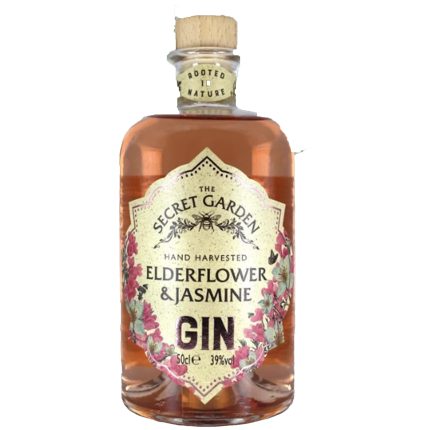 The Herb Garden Pink Elderflower And Jasmine Gin