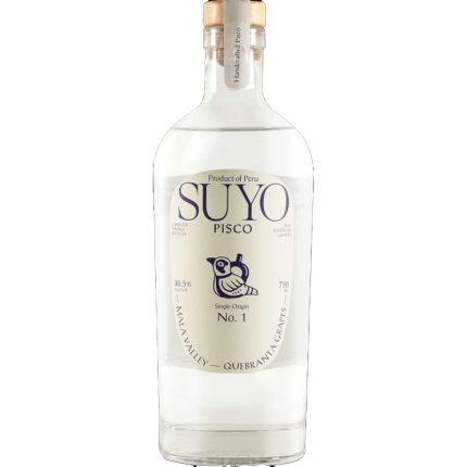 SUYO No. 1 Quebranta Single Origin Limited Small Batch Pisco