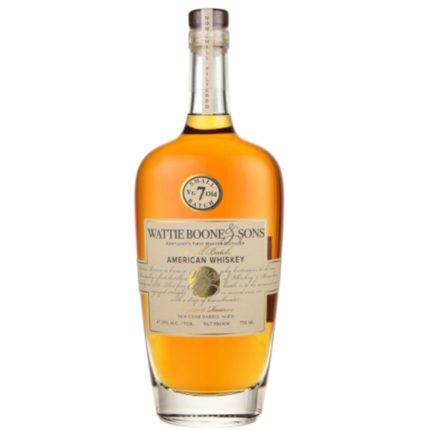 Wattie Boone & Sons 7 Year Old Small Batch American Whiskey