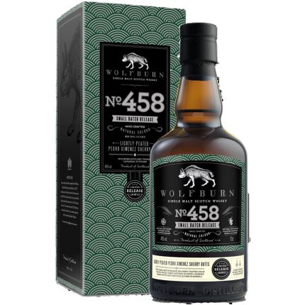 Wolfburn Batch #458 Small Batch Release Single Malt Scotch Whisky
